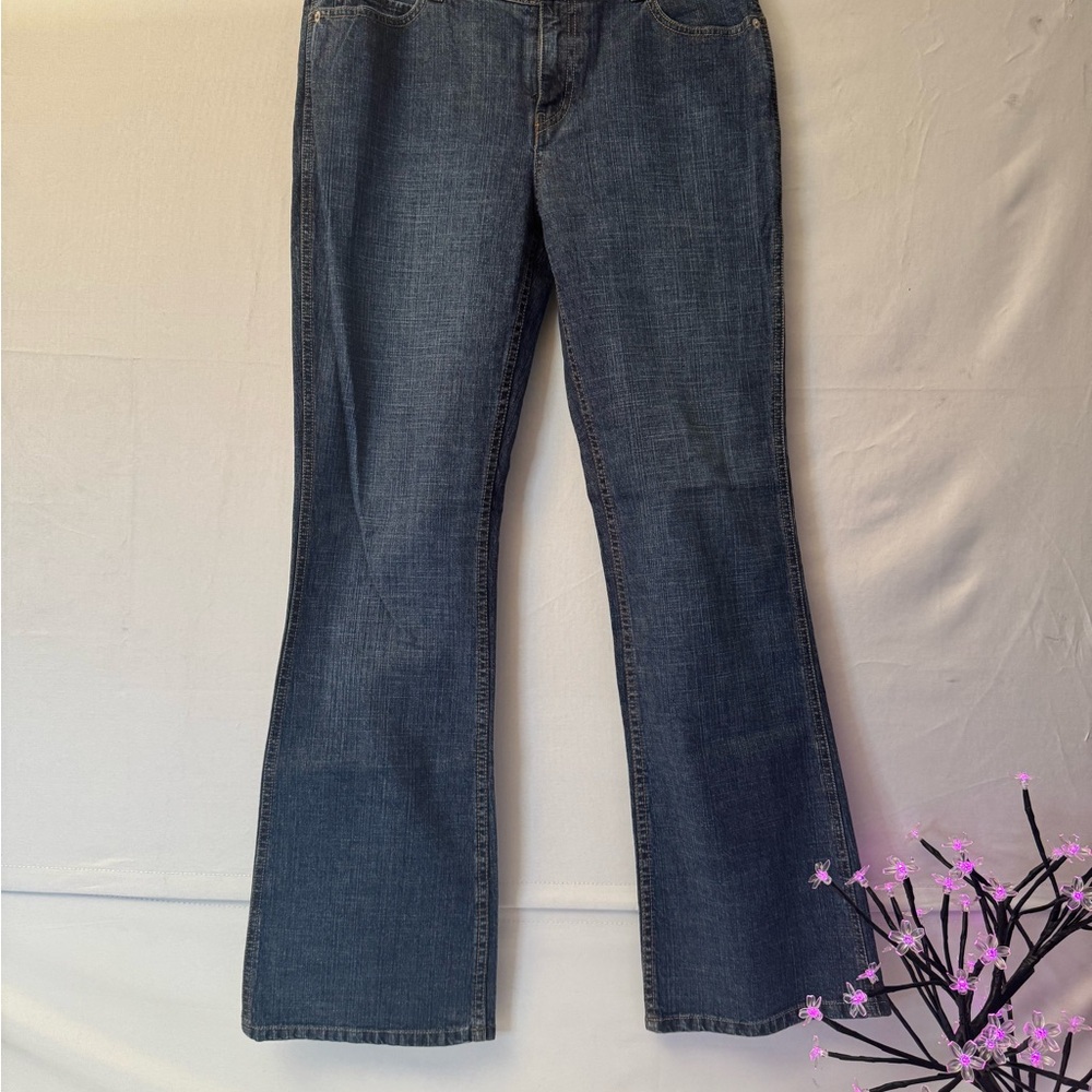 LONDONJEAN Dark Blue Flare Jeans